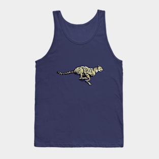 Vintage Running Cheetah Tank Top